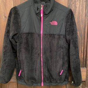 North face full zip jacket kids size Large (14/16)